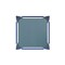 Flash Furniture 24" Blue Metal Stool-Teal Blue Poly Seat CH-31320-24-BL-PL2C-GG - alternate 7